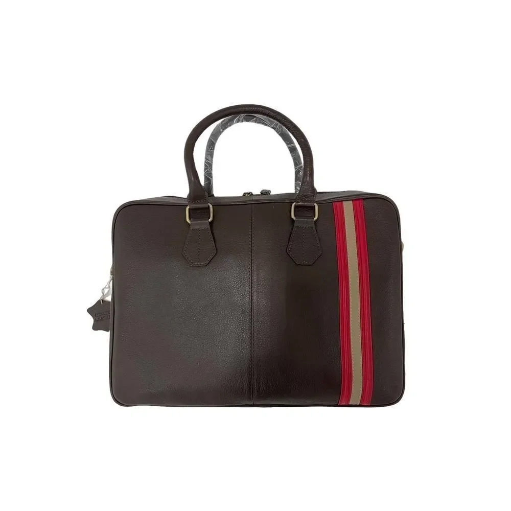 Leather Laptop Briefcase Bag